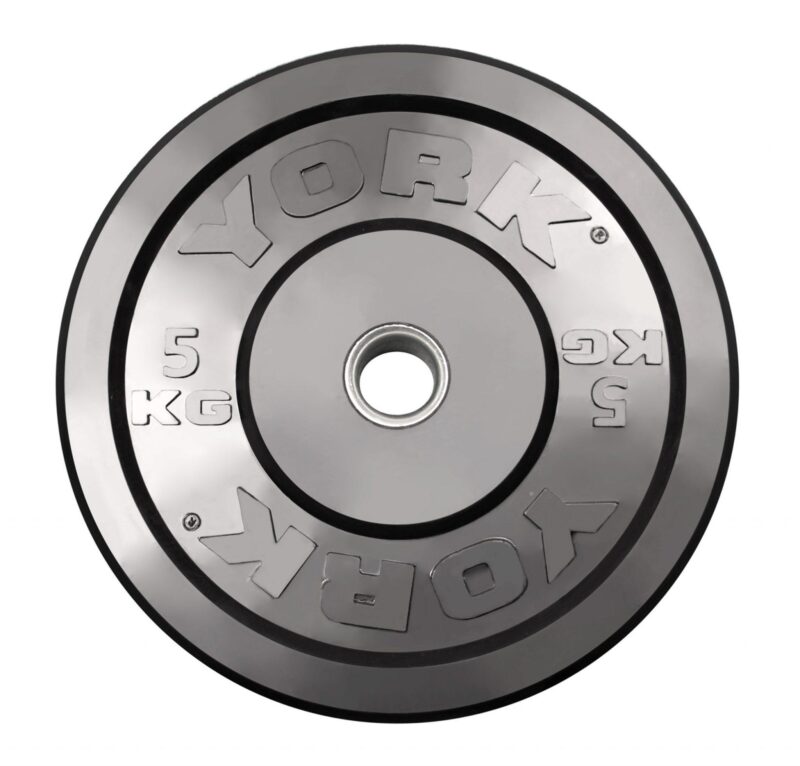 York Olympic Bumper Plate Set - 150kg - Image 2