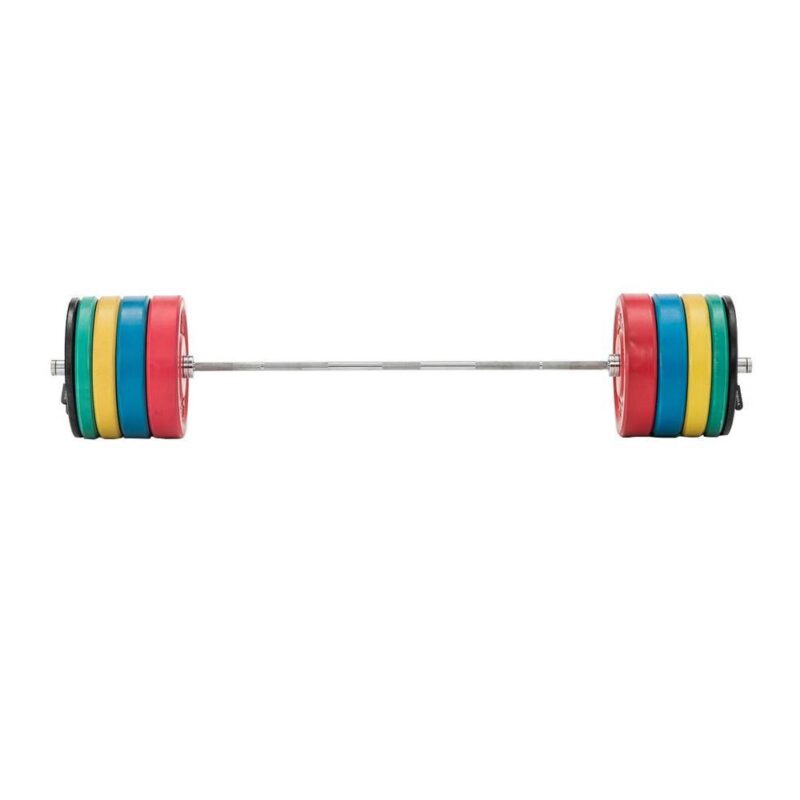 York Coloured Olympic Rubber Bumper Plates (Up to 25kg) - Image 6