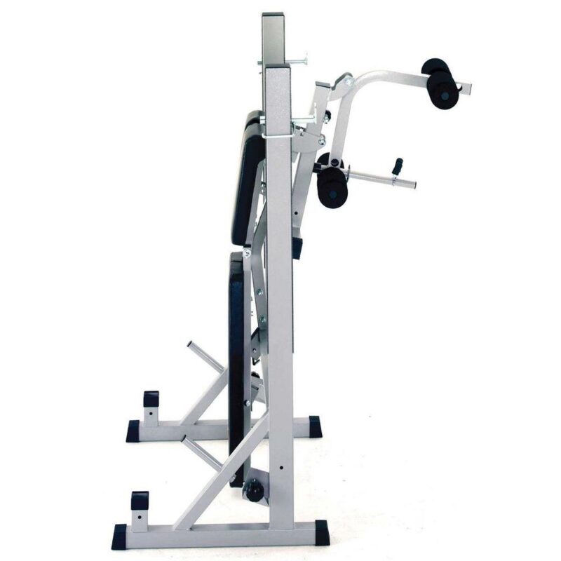 York 540 Heavy Duty Folding Barbell Bench & Squat Rack - Image 2