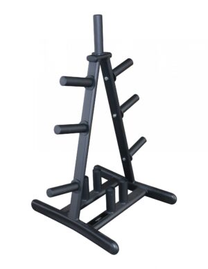 Primal Pro Series Olympic Disc & Barbell Rack (Matte Nero)