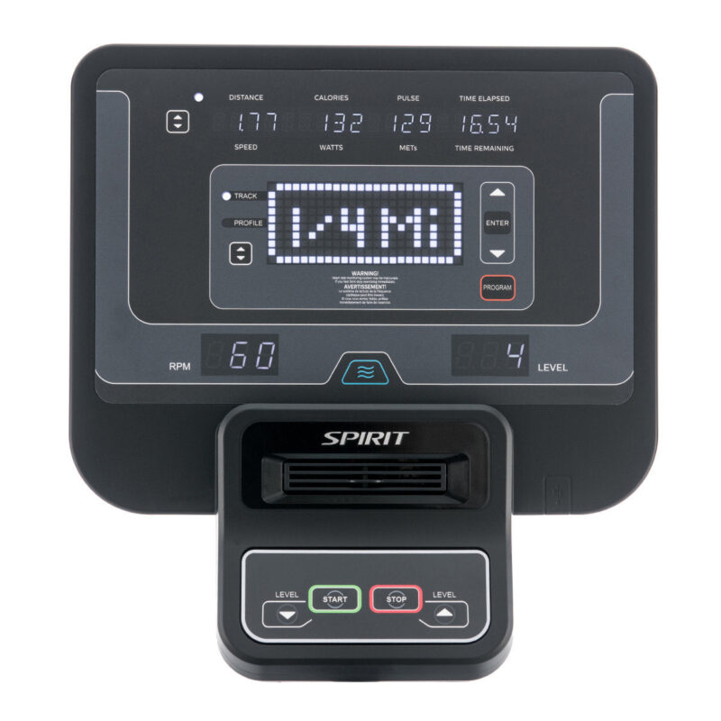 Spirit CU800+ Upright Bike - Image 4