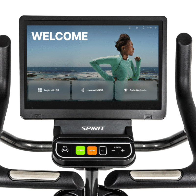 Spirit CU1000-ENT Upright Bike - Image 4