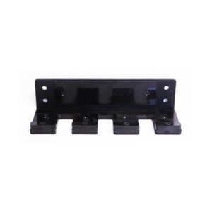 GymGear Wall Mounted Bar Holder (Holds 3 x Vertical Bars)