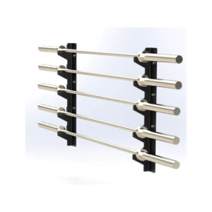 Trigon 5 Bar Olympic Horizontal Gun Rack with Protective Pads