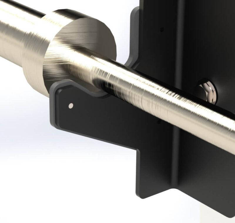 Trigon 5 Bar Olympic Horizontal Gun Rack with Protective Pads - Image 3