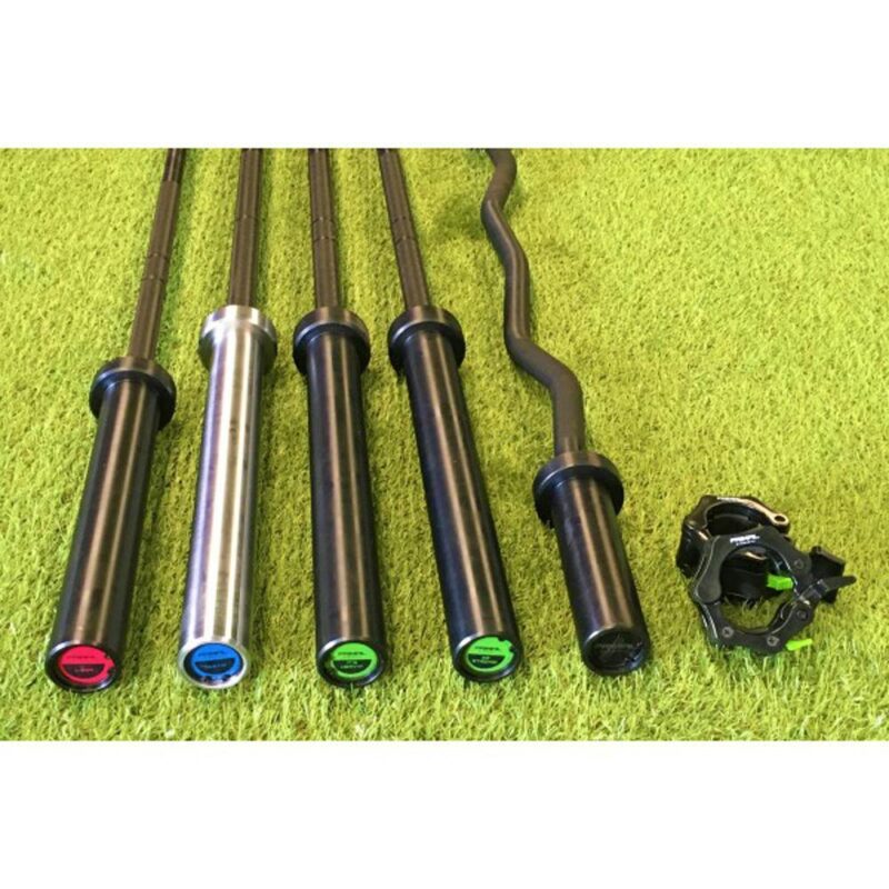 Primal Pro Series Olympic 7ft Bar, 4 Needle Bush Bearings - Image 2