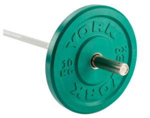 York Coloured Olympic Rubber Bumper Plates (Up to 25kg)