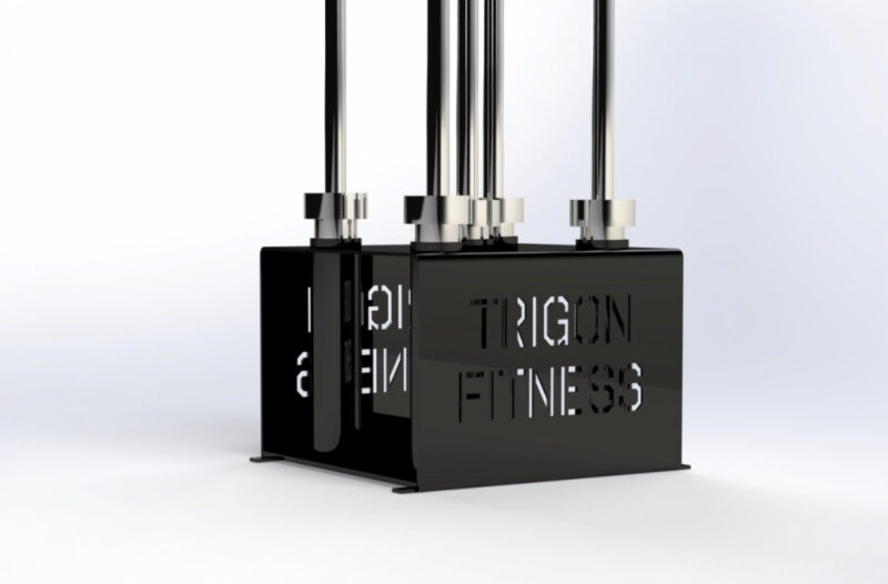 Trigon Olympic Bar Box Holder - Image 4