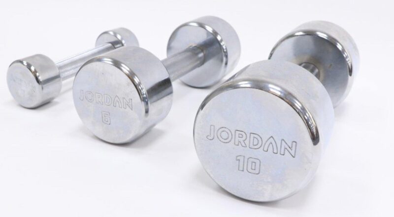 Jordan Chrome Dumbbells - Image 3