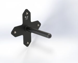 Trigon Olympic Weight Wall Plate Holder