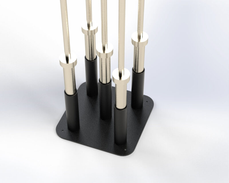 Trigon Barbell Flat Rack Holder - Image 2
