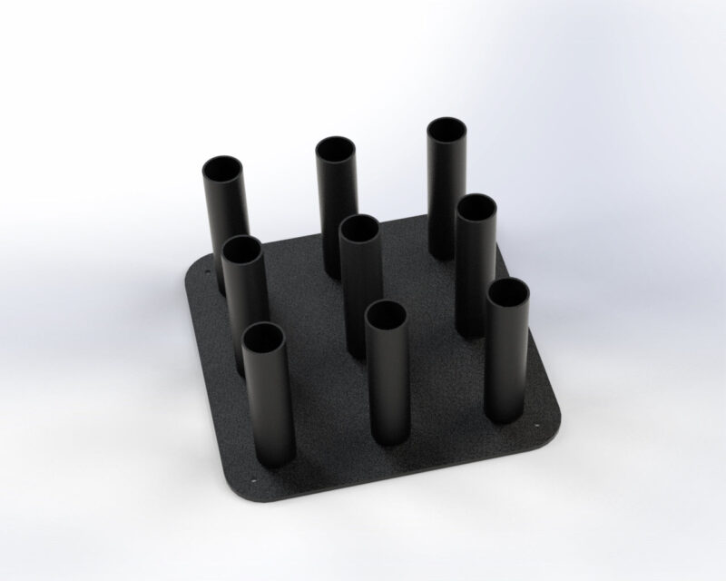 Trigon Barbell Flat Rack Holder - Image 10