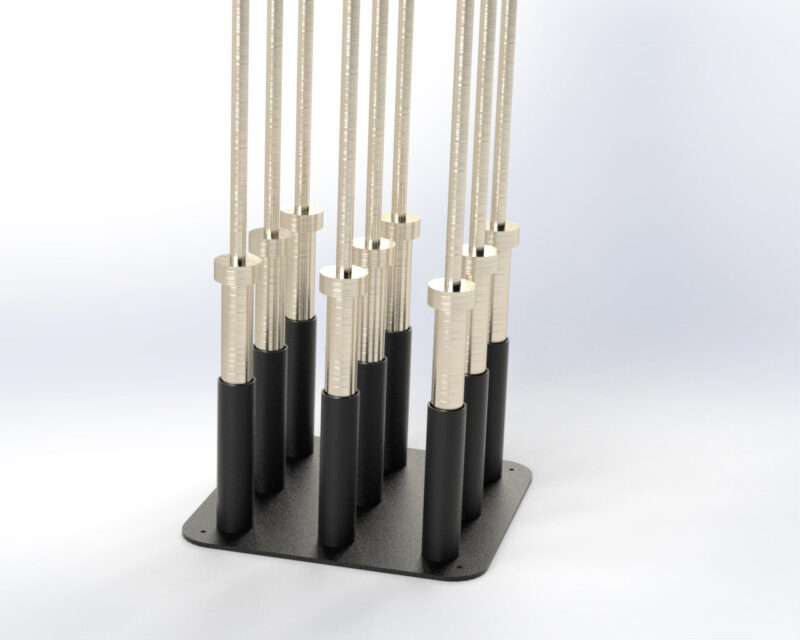 Trigon Barbell Flat Rack Holder - Image 8