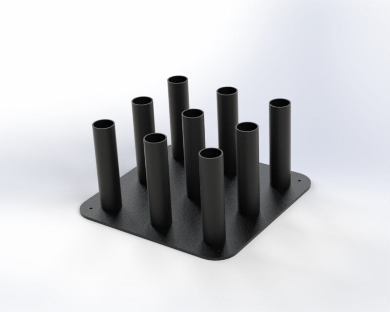 Trigon Barbell Flat Rack Holder - Image 9