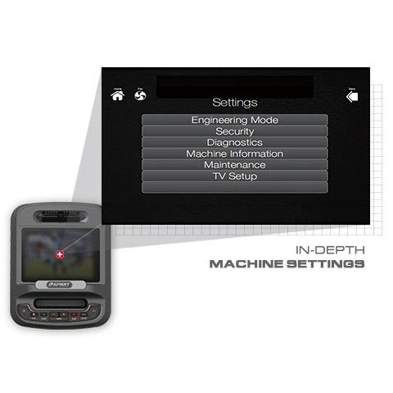 Spirit Fitness CU900 Upright Cycle - Image 6