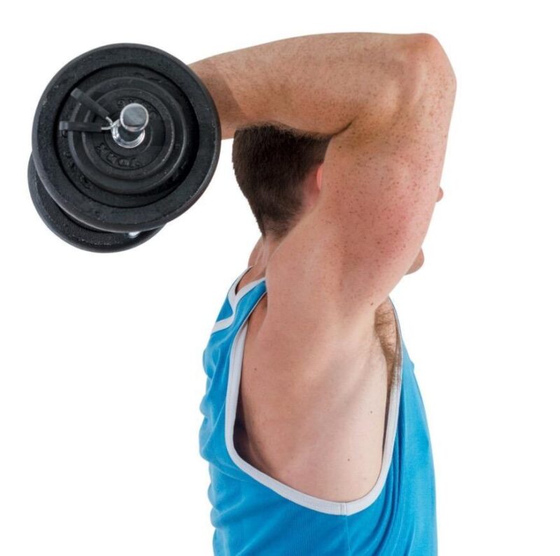 York Fitness Standard 1" Solid Tricep Bar - Image 2