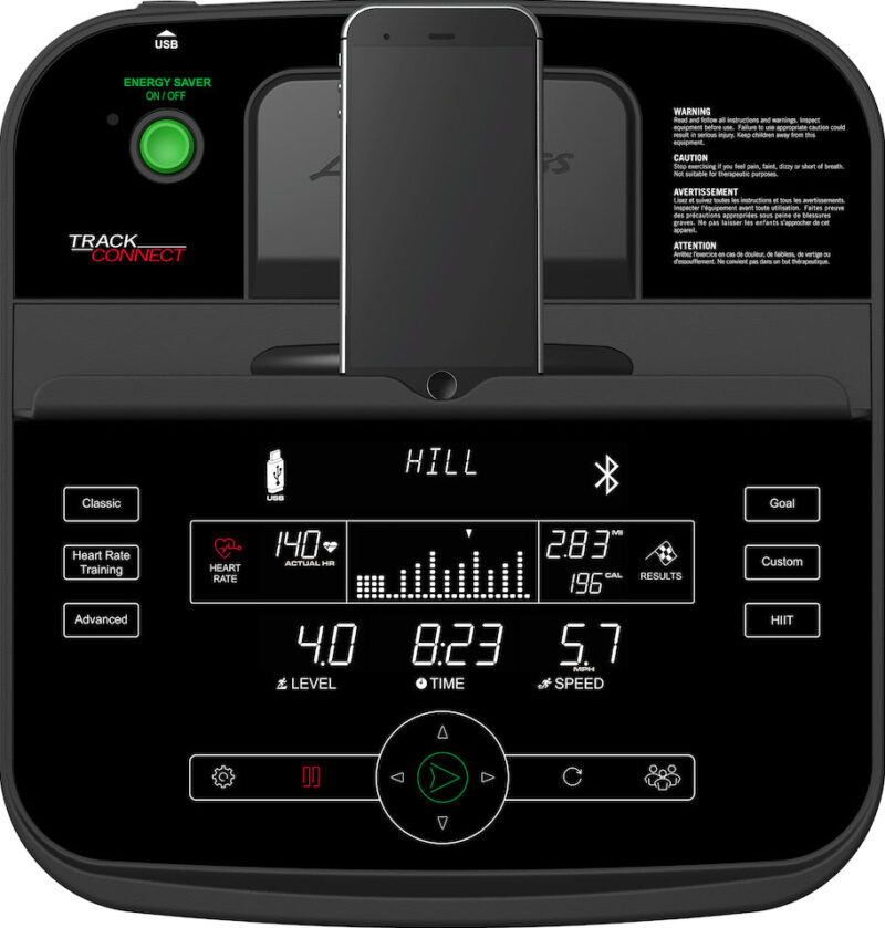 Life Fitness T3 Treadmill with Track Connect 2.0 Console - Image 6