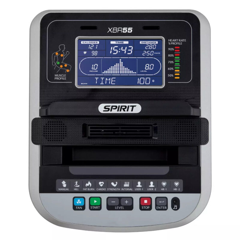Spirit Fitness XBR55 Recumbent Cycle - Image 3